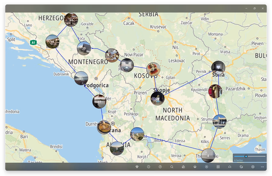 GeoPhoto Werkzeuge für das Geotagging mit GPS-Tracks